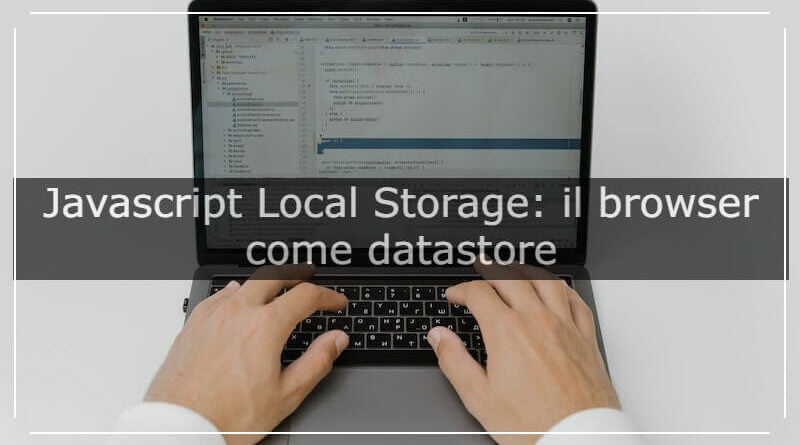 javascript local storage