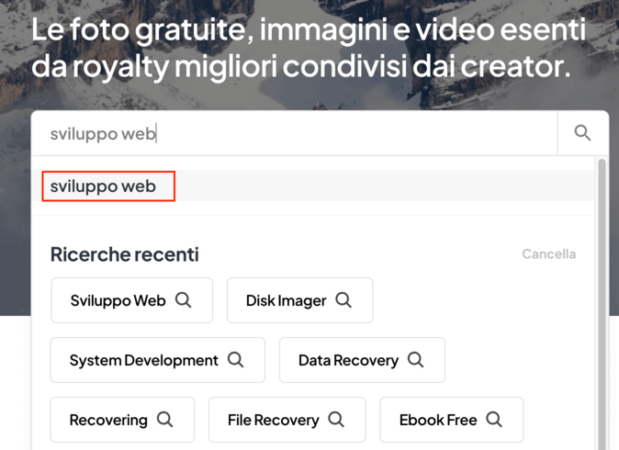 Cerca immagini gratis su Pexels per categoria