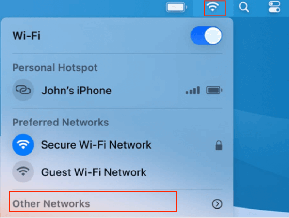 Other networks on MacOS