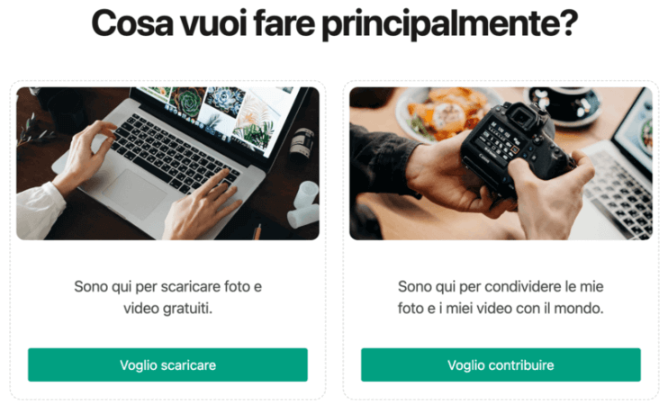 Cosa puoi fare con Pexels