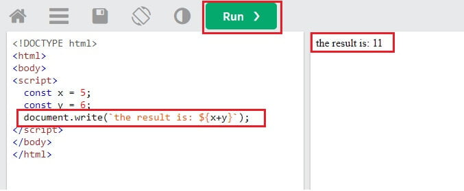 Evaluate Expression in Javascript