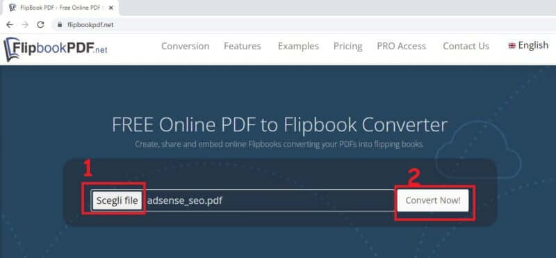 Creare un ebook interattivo con FlipBookPDF