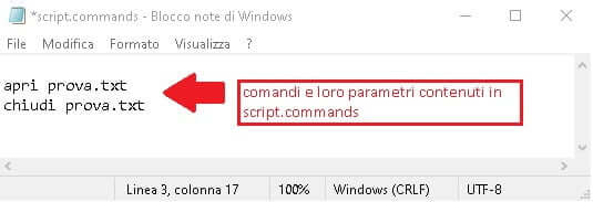 comandi e loro parametri in script.commands