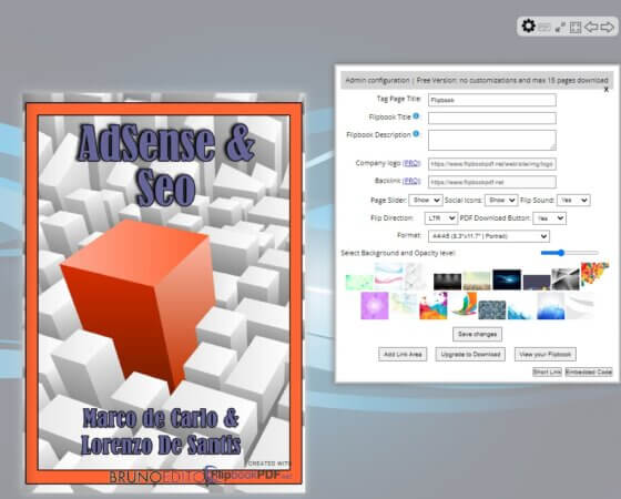 Creare un ebook interattivo con FlipBookPDF