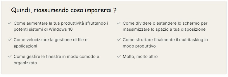 Tutti trucchi e i segreti che imparerai