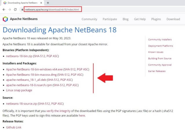 Download Netbeans