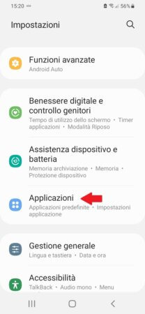 Accedi alle App installate su Android