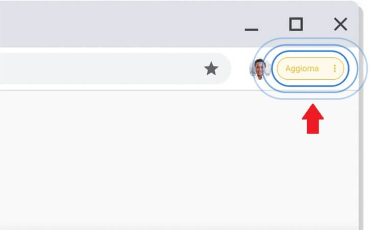 Aggiorna Google Chrome prima di Ottimizzarne la funzionalità