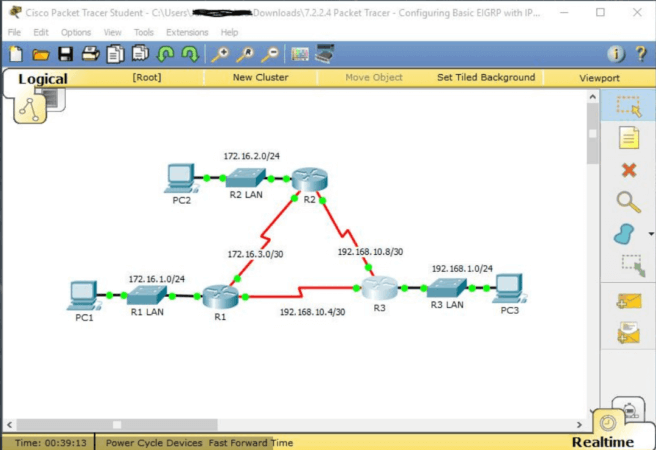 Network simulation and testing